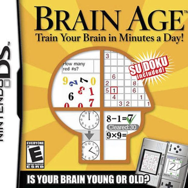 Brain Age: Train Your Brain In Minutes a Day - Nintendo DS - RLAG