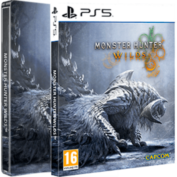Monster Hunter Wilds - STEEL CASE  EU Version - Playstation 5 - RYL