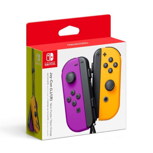 Joy-Con L/R Neon Purple/ Neon Orange - Nintendo Switch