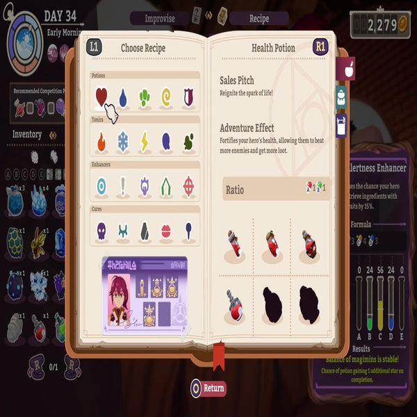 Potionomics Masterwork Edition - Limited Box Set - Nintendo Switch - RYL