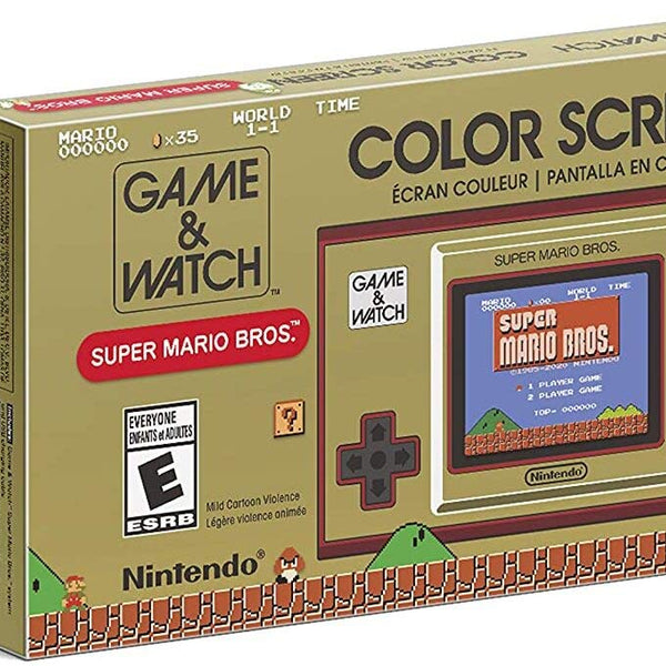 Nintendo GAME & WATCH Console: Super Mario Bros. (4  Games) - RLAG