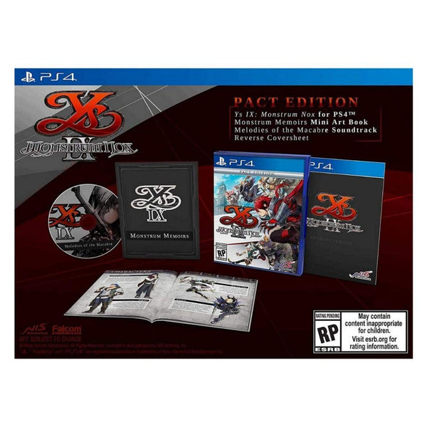 Ys IX: Monstrom NOX Pact Edition - Playstation 4