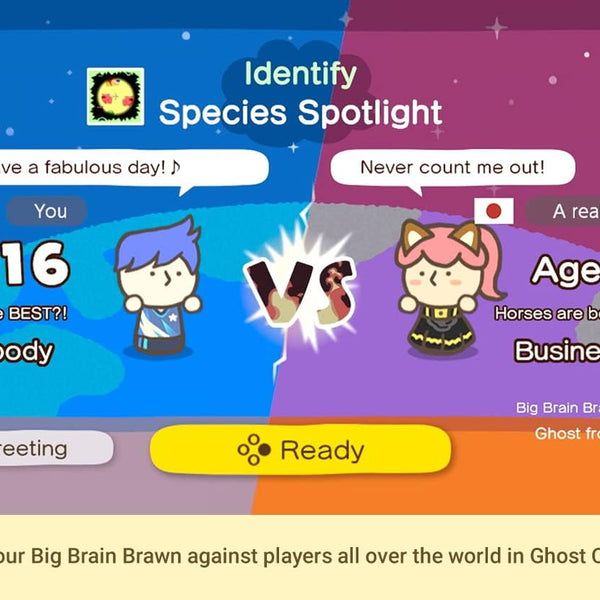 Big Brain Academy: Brain vs Brain   EU Version - Nintendo Switch - RYL