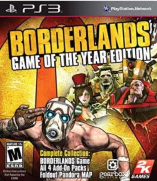 Borderlands Game of the Year Edition - PlayStation 3 - RLAG