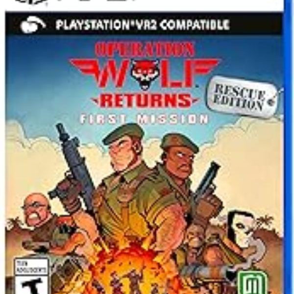 Operation Wolf Returns: First Mission Rescue Edition - Playstation 5 - RYL