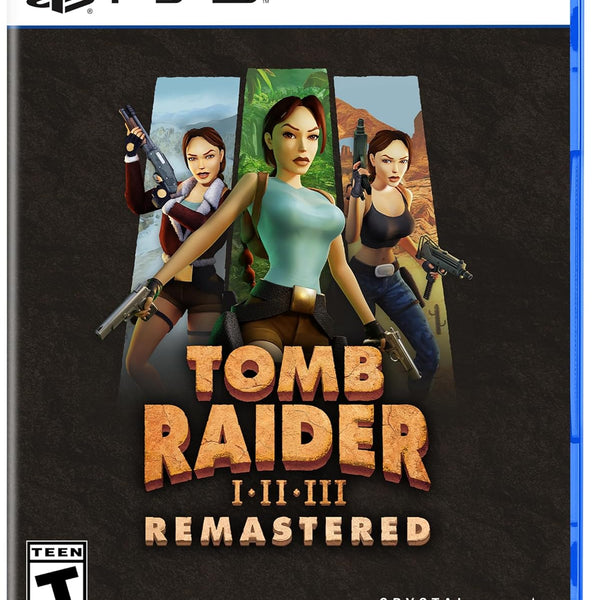Tomb Raider 1-3 Remastered Starring Lara Croft - Playstation 5 - RYL