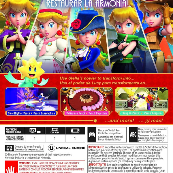 Princess Peach: Showtime! - Nintendo Switch - RYL