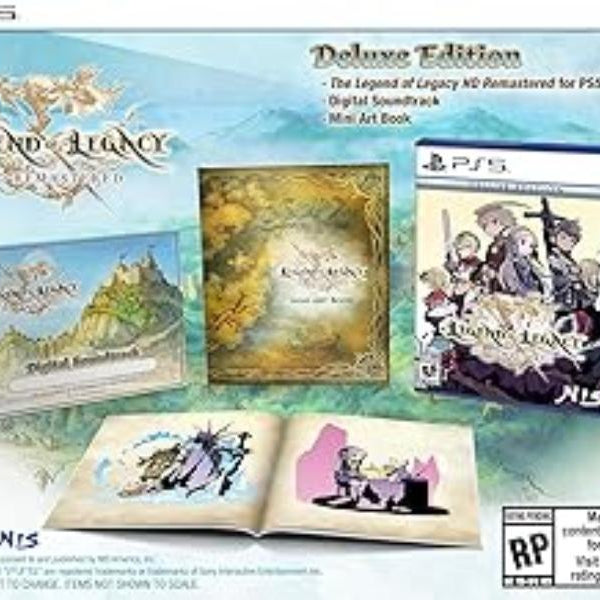 The Legend of Legacy HD Remastered Deluxe Edition - Playstation 5 - RYL
