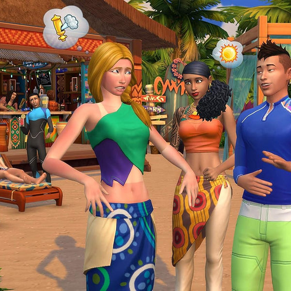 Sims 4 & Island Living Expansion Pack Bundle (2 Games in 1) - Xbox One - RYL