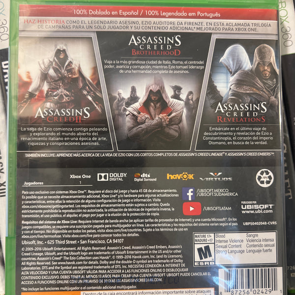 Assassin's Creed: The Ezio Collection - XBOX ONE - GSB