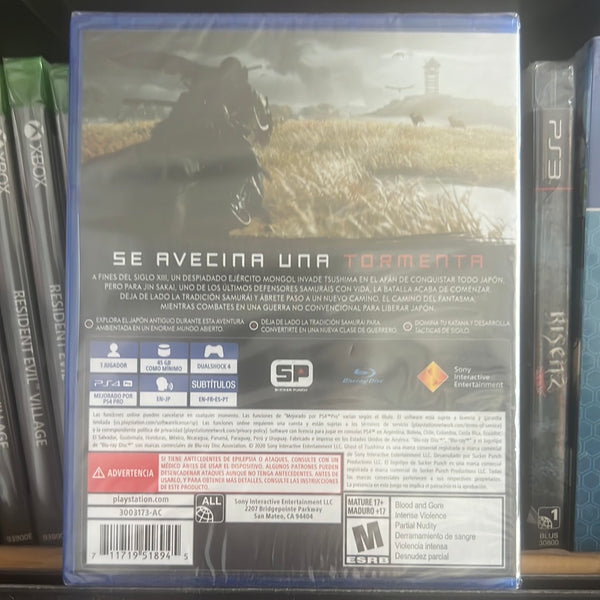 Ghost of Tsushima - Playstation 4 - LATAM