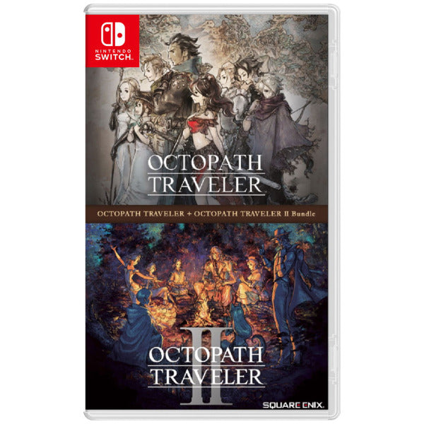 Octopath Traveler + Octopath Traveler II Bundle - Import - Nintendo Switch