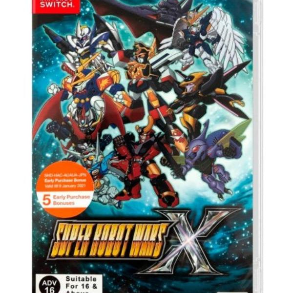 Super Robot Wars   X   Import - Nintendo Switch - RYL