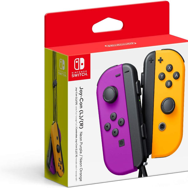 Joy-Con L/R Neon Purple/ Neon Orange - Nintendo Switch - RYL