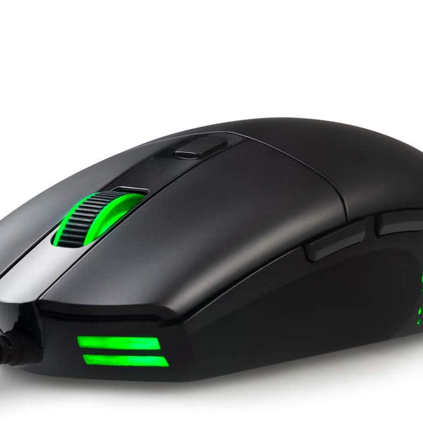 ABKONCORE A660 Gaming Mouse Wired, [10000 DPI] Computer Mice for Laptop with 8 Programmable Buttons, RGB Backlight, Adjustable DPI, Comfortable Grip Mice for Laptop, PC, Mac,Windows 7/8/10