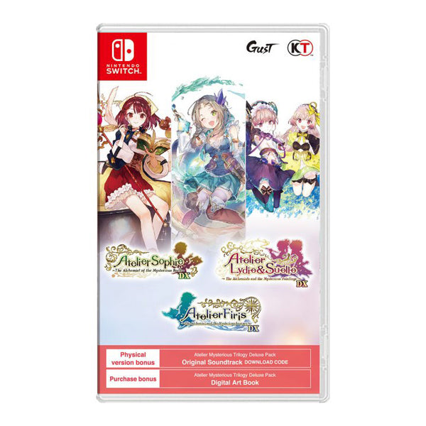 Atelier Mysterious Trilogy Deluxe Pack - Nintendo Switch - RYL & GSB