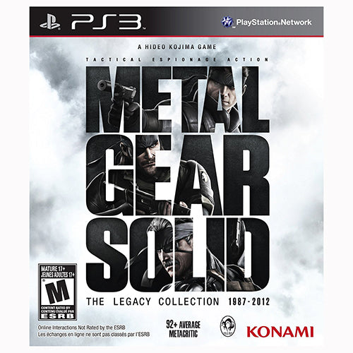 Metal Gear Solid - The Legacy Collection (No Art Book) - Playstation 3
