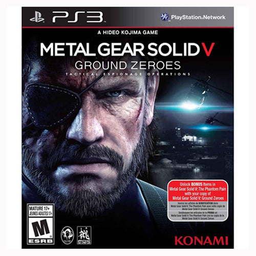 Metal Gear Solid V: Ground Zeroes - Playstation 3