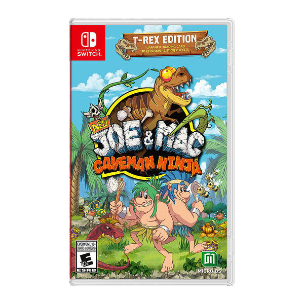 New Joe and Mac: Caveman  Ninja - T-Rex Edition - Nintendo Switch