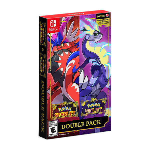 Pokémon Scarlet & Pokémon Violet Double Pack - Nintendo Switch, OLED & Lite