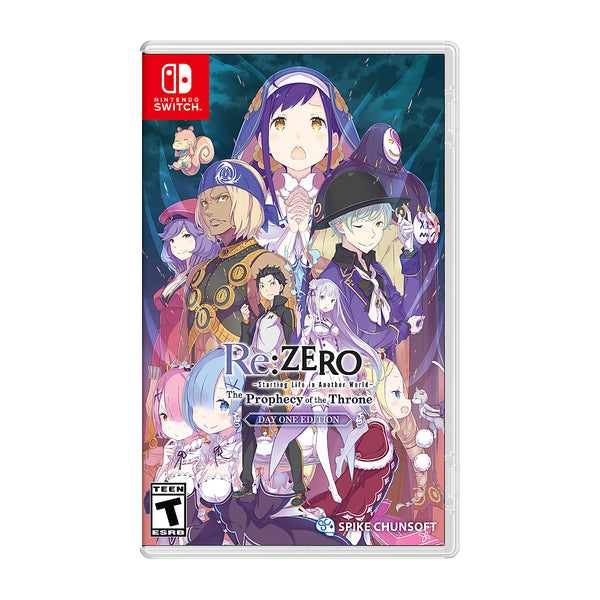 Re:ZERO - The Prophecy of the Throne Day 1 Edition - Nintendo Switch