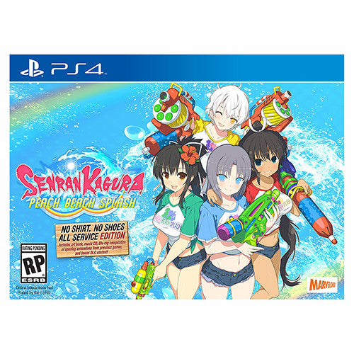 Senran Kagura Peach Beach Splash - No Shirt, No Shoes, All Service Edition - Playstation 4