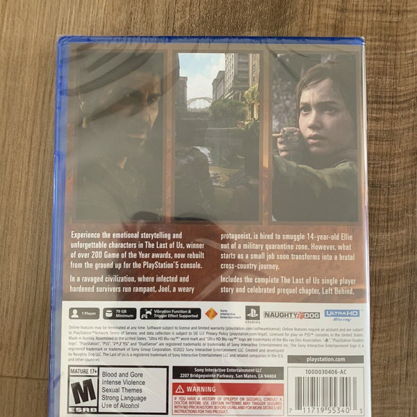 The Last of Us Part I - PlayStation 5 - RYL