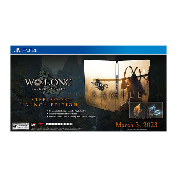 Wo Long: Fallen Dynasty Steelbook Launch Edition - PlayStation 4