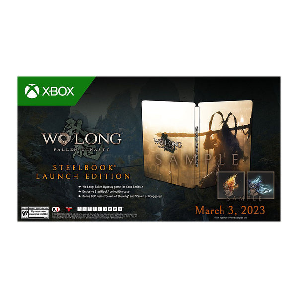 Wo Long: Fallen Dynasty Steelbook Launch Edition - Xbox Series X