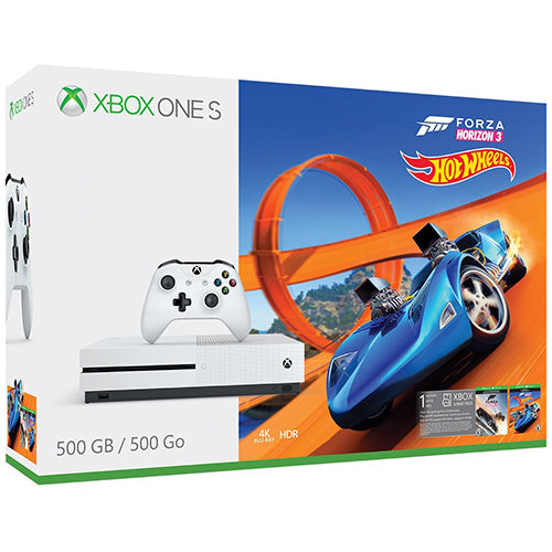 Xbox One S 500GB Console - Forza Horizon 3 Hotwheels Bundle - XBOX ONE