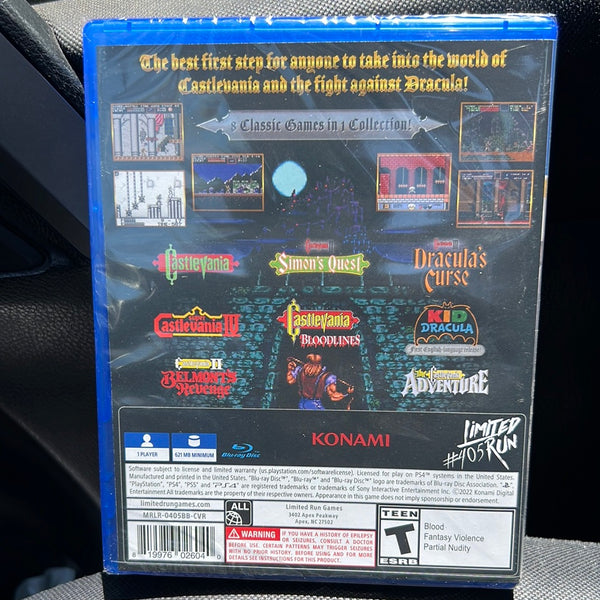 Castlevania Anniversary Collection - PlayStation 4 - RYL
