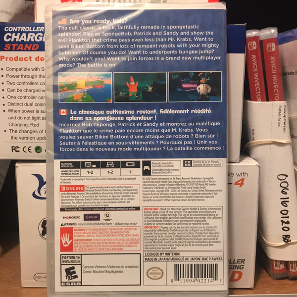 SpongeBob SquarePants: B.f.B.B. - Rehydrated - Nintendo Switch - RYL
