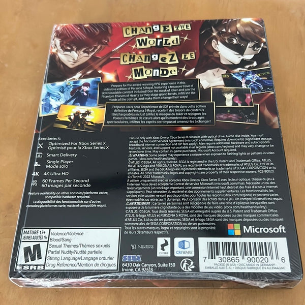 Persona 5 Royal Steelbook Edition - Xbox Series X & One