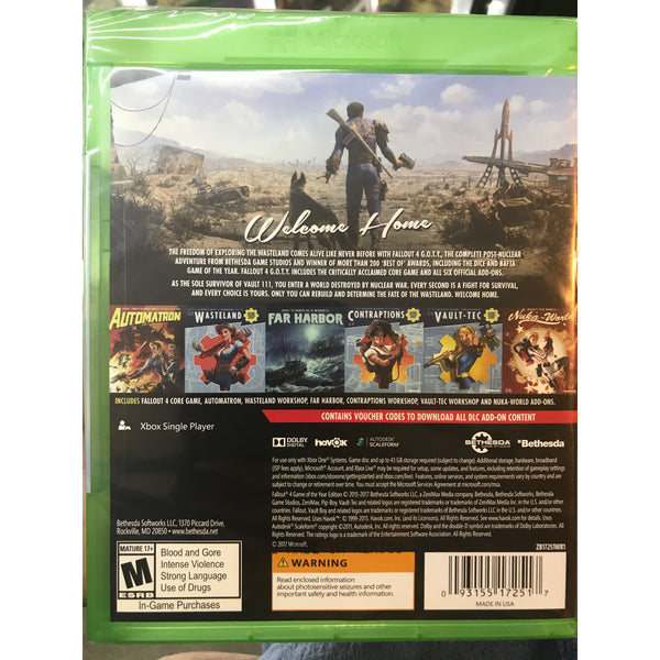 Fallout 4: GOTY Edition - XBOX ONE