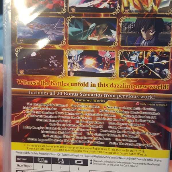 Super Robot Wars X - Nintendo Switch