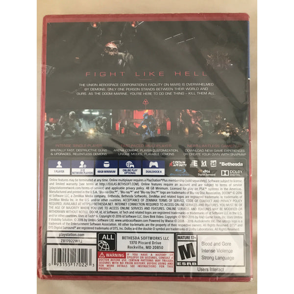 Doom - Playstation 4