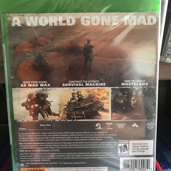 Mad Max - XBOX ONE